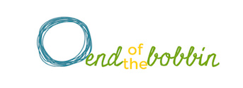 end of the bobbin